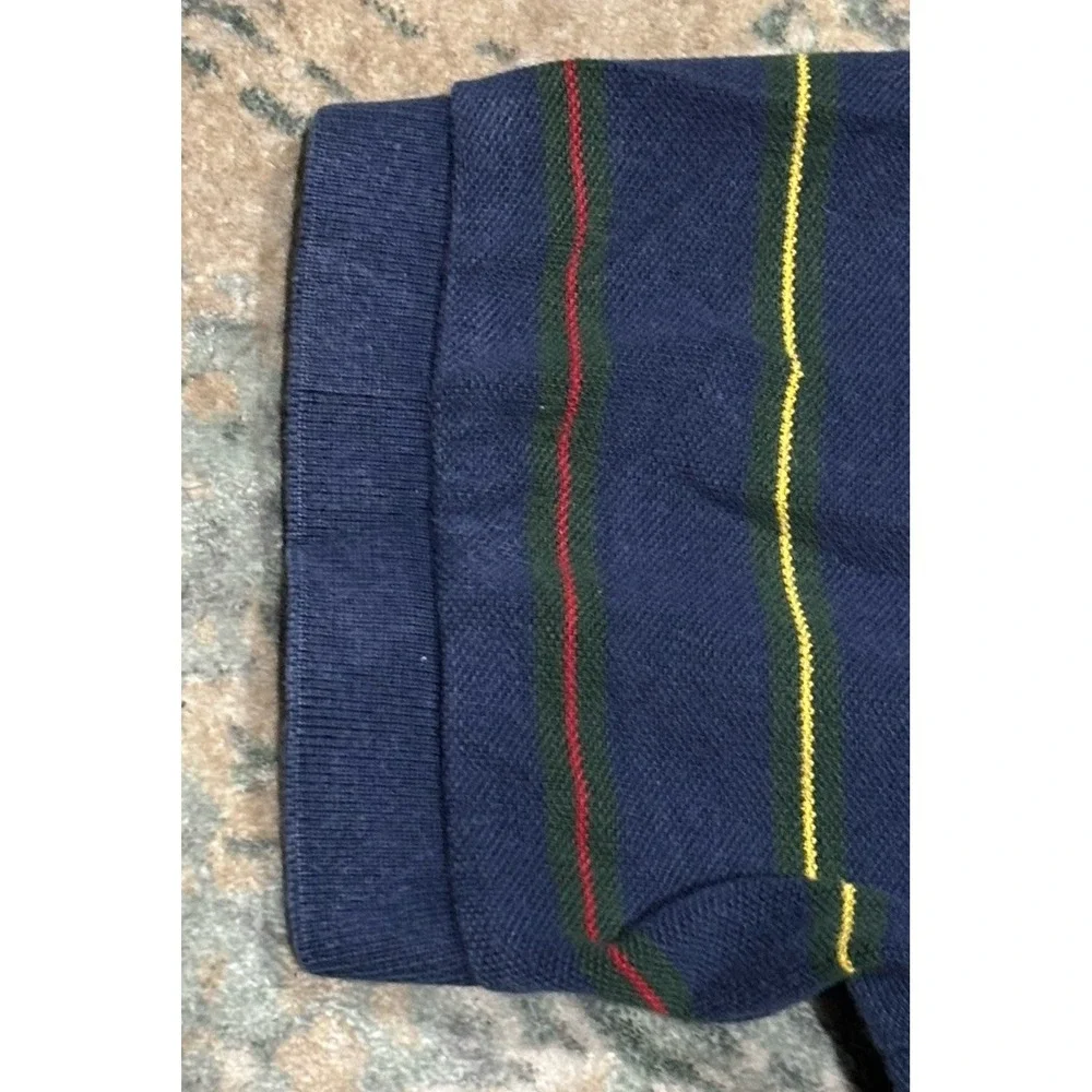 Vintage Ralph Lauren Polo Shirt Mens Size Medium Striped